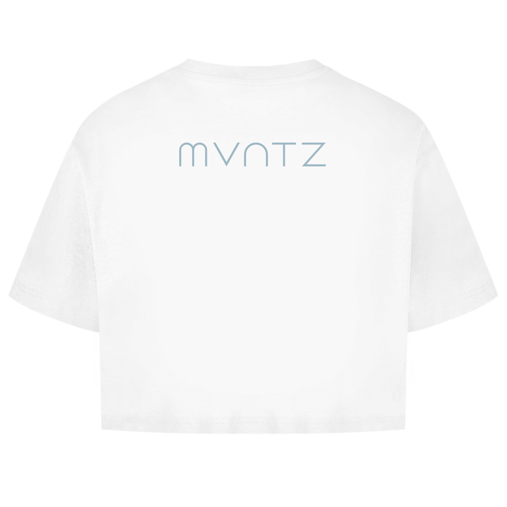 Damen Oversize Crop Top FlexFit