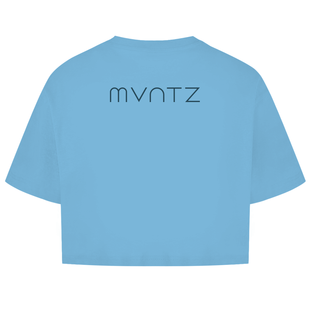 Damen Oversize Crop Top FlexFit