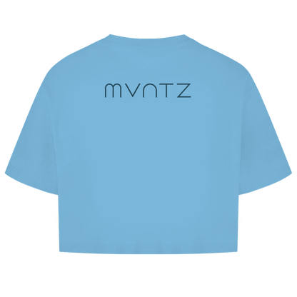 Damen Oversize Crop Top FlexFit