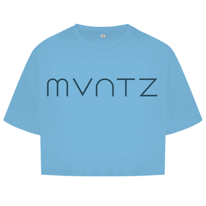 Damen Oversize Crop Top FlexFit