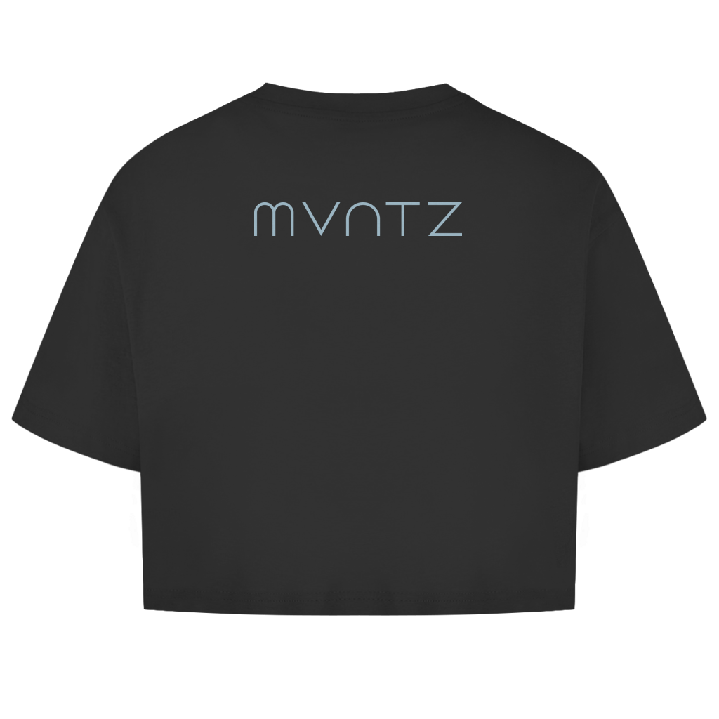 Damen Oversize Crop Top FlexFit