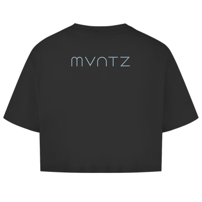 Damen Oversize Crop Top FlexFit