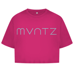 Damen Oversize Crop Top FlexFit