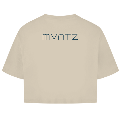 Damen Oversize Crop Top FlexFit