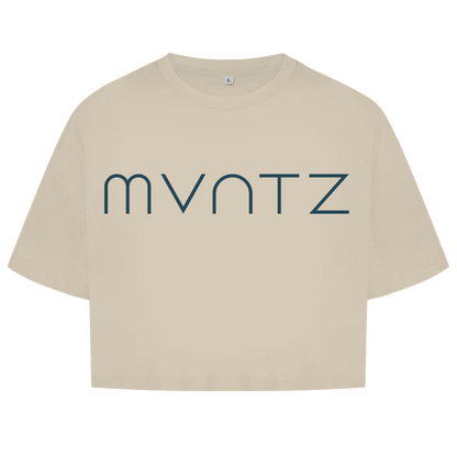 Damen Oversize Crop Top FlexFit