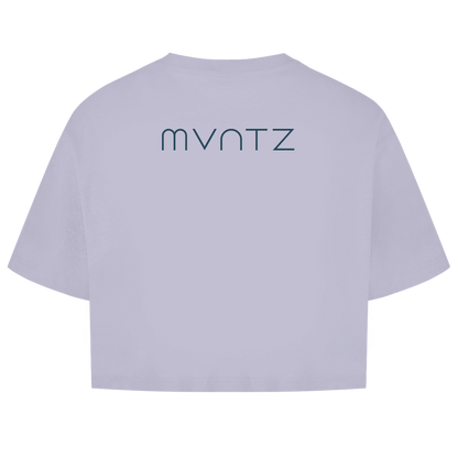 Damen Oversize Crop Top FlexFit