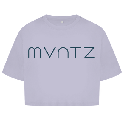 Damen Oversize Crop Top FlexFit