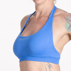 Neckholder Sport Bra Damen Königsblau Limitless Kollektion
