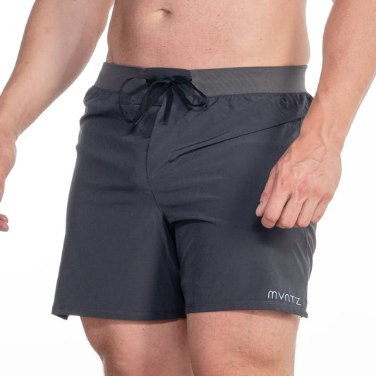 Funktionale Herren Shorts mit Innenhose – extra Support für intensives Training, Laufen, Hyrox, Crossfit oder HIIT