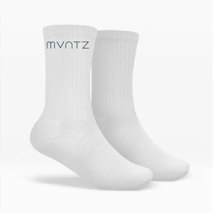 Weiße Socken mit weichem Material  - bequem und stylisch für Alltag und Sport